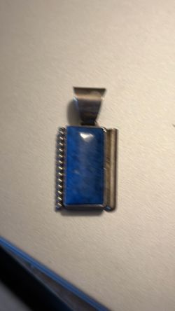 Sterling silver and Lapis