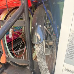 Bikes and TVs