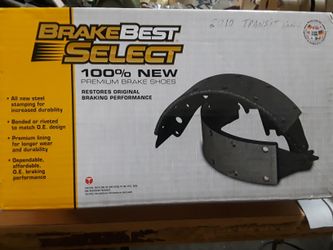 BrakeBest Select drum brake shoes.