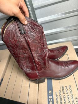 Leather Cowboy Boots
