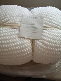 Knit Blanket Full/Queen