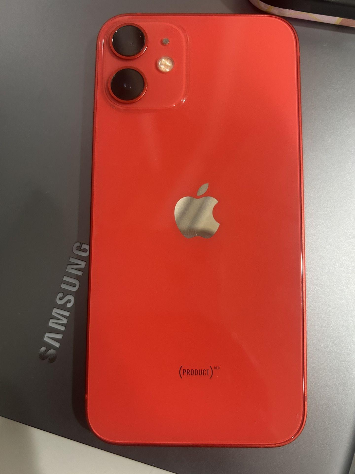 iPhone 12 Mini Red Unlocked Extras