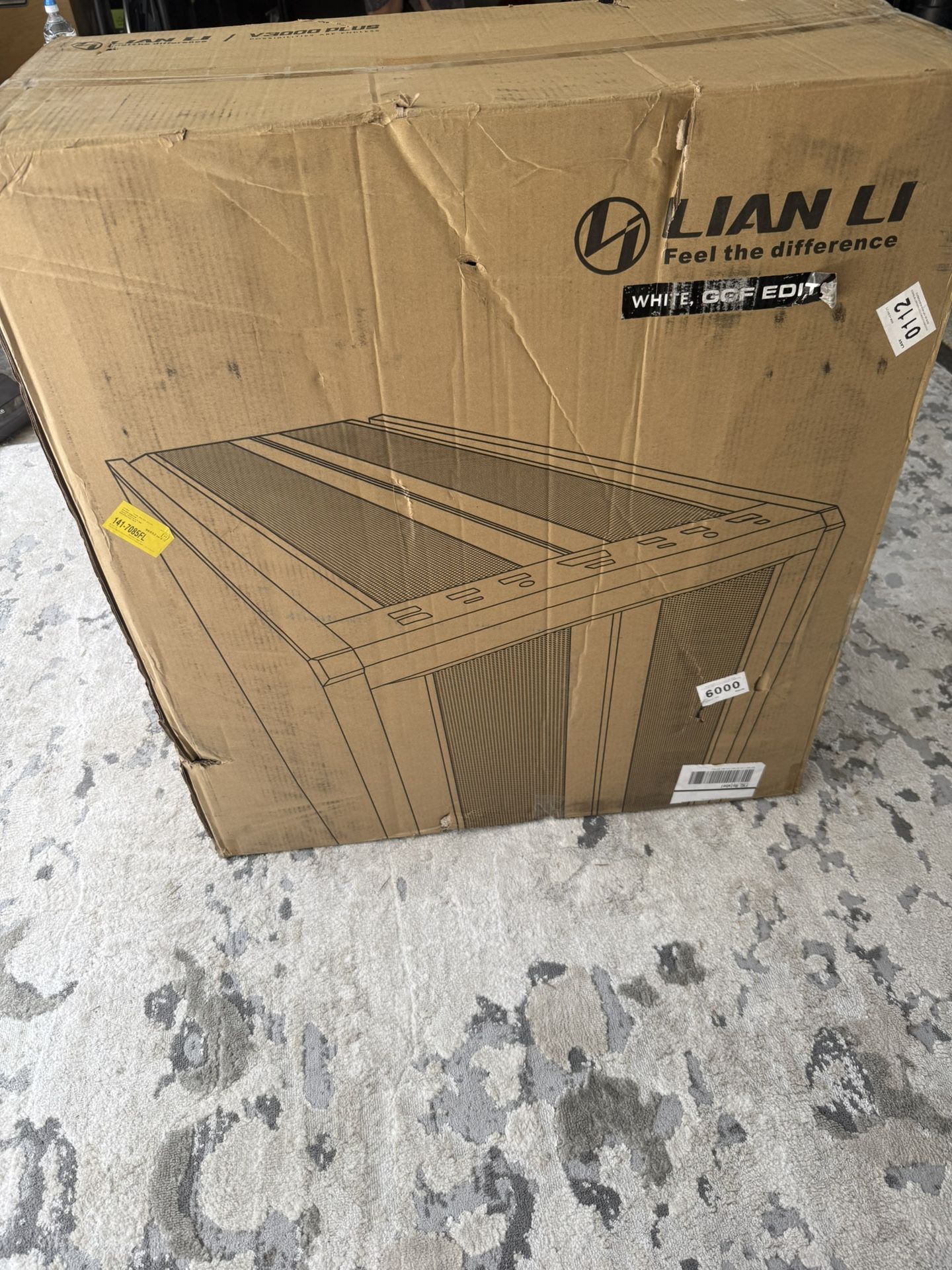 Pc Case Lian Li V3000 White GGF Edition