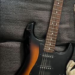 Squire stratocaster (electric guitar)