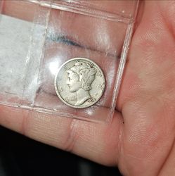 1934 Mercury Dime 10C Silver 0.9 Fineness Philadelphia Mint