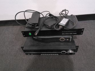 Security Camera Network Components (Power Supply and DVR x2)