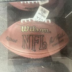 Signed Football By Kurt Warner