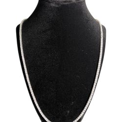 SS925 Moissanite Tennis Chain
