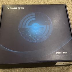 16 Channels Wireless Microphone Karaoke Mixer System with Optical, AUX and 2 Handheld Microphones