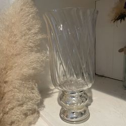 Glass Candle Holder
