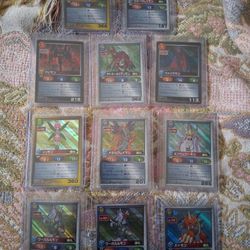 Rare 1999 Japanese  Holo Digimon E Read Cards 
