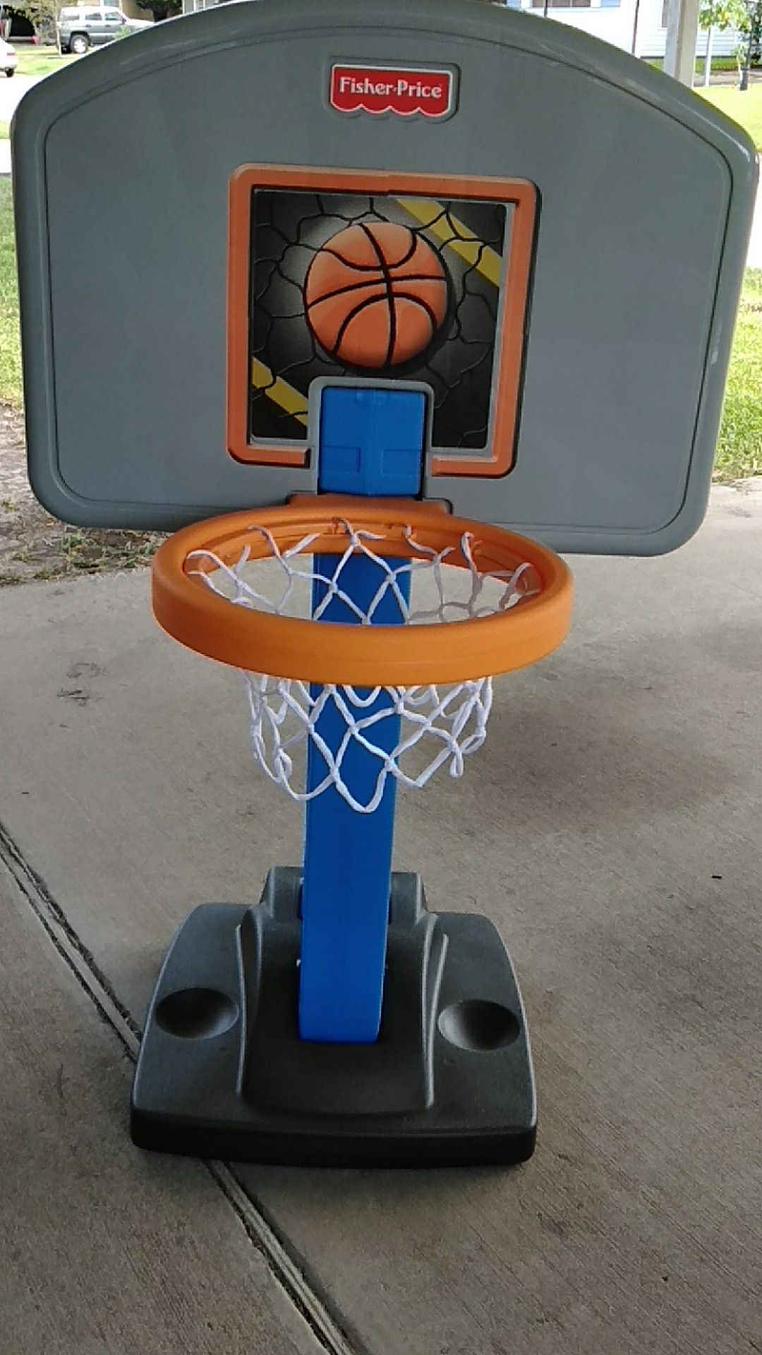 Allerlei soorten mond werkzaamheid Fisher price basketball hoop for toddlers. Can expand higher like new for  Sale in Pasadena, TX - OfferUp