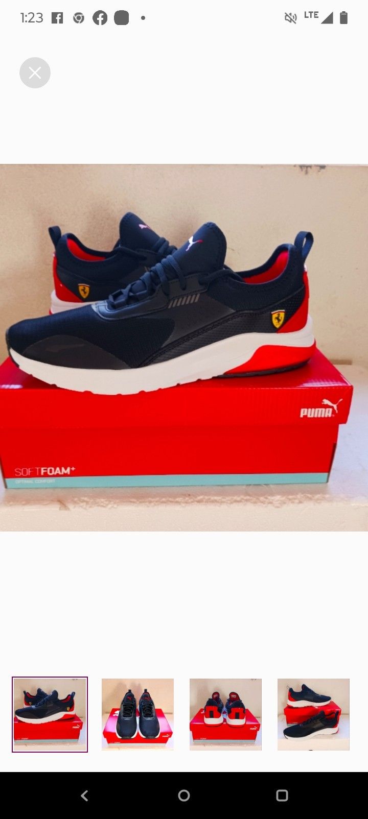 Puma Motorsport Ferrari Multiple Sizes Men's 9.5 To 12