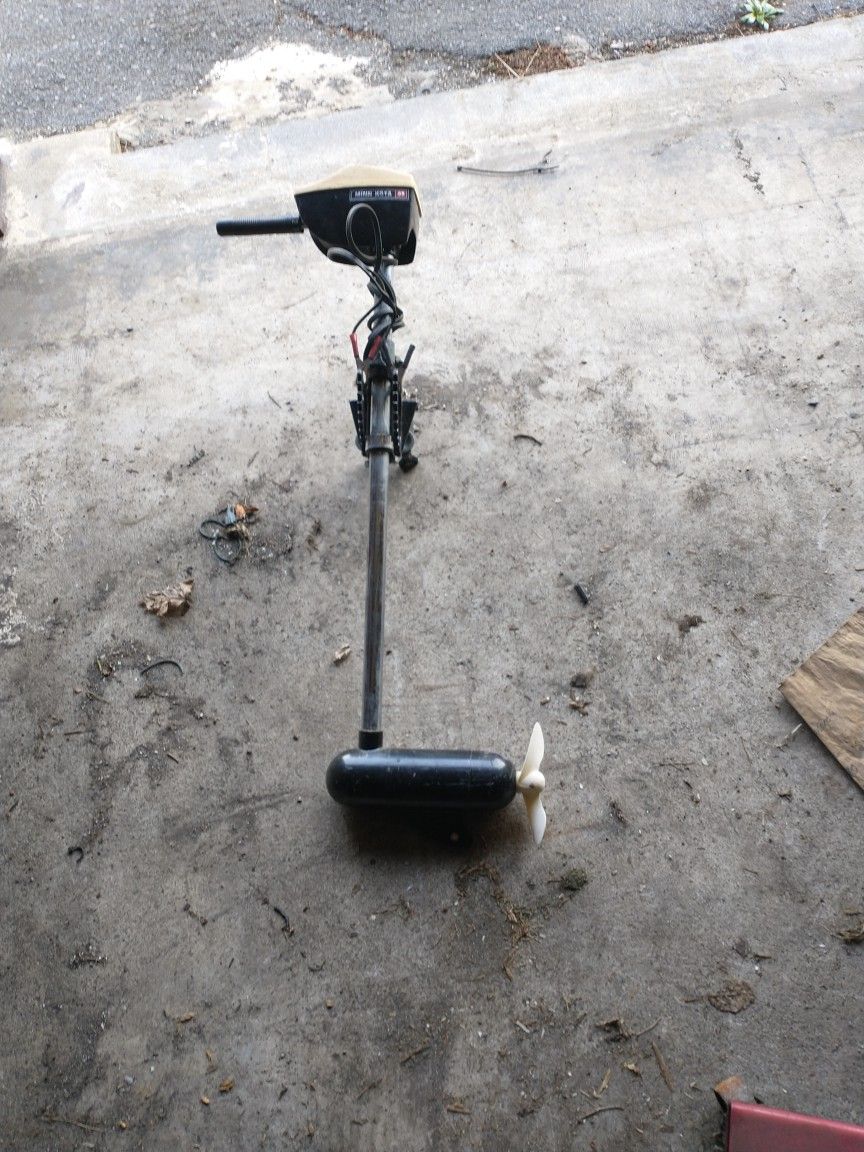 Trolling Motor, Only Has Reverse.