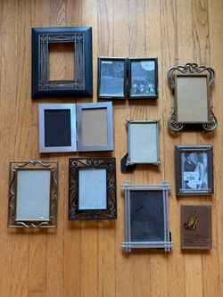 Lot of 9x metal-ish frames