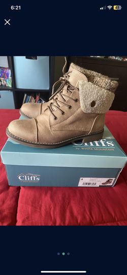 Taupe Furry Boots