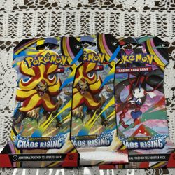 Pokemon Chaos Rising Booster Pack