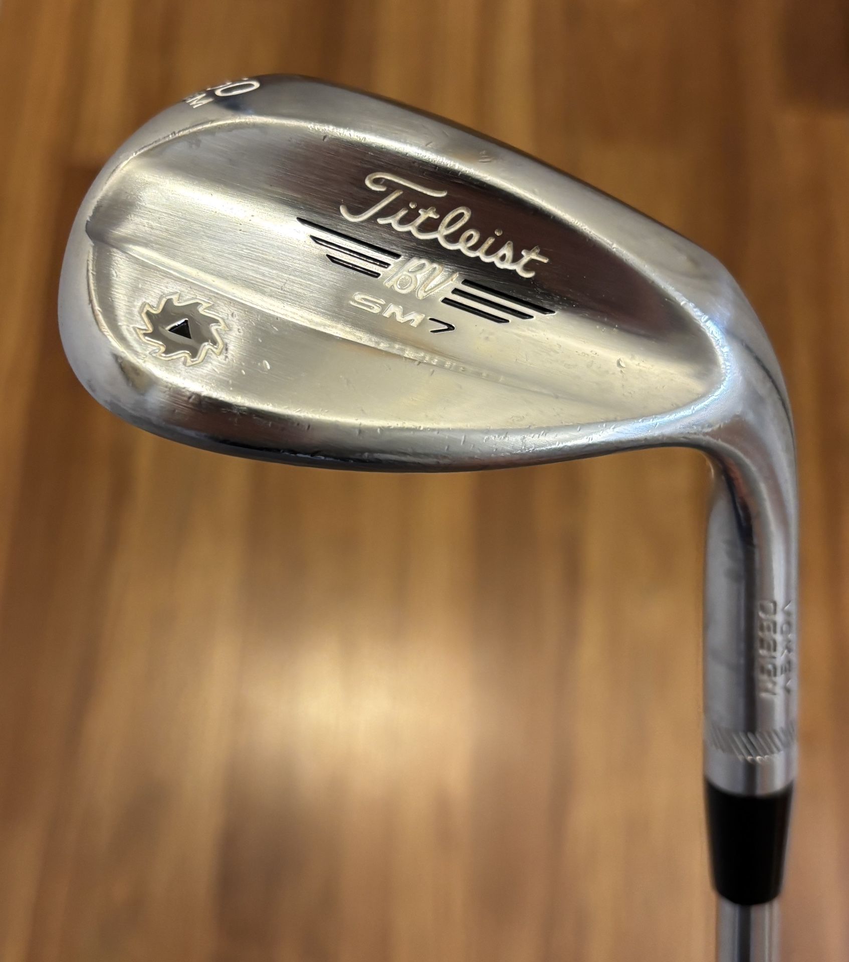 Titleist Vokey SM7 Tour Chrome 60* Degree 8 Bounce M Grind Lob Wedge with Wedge Flex Steel Shaft