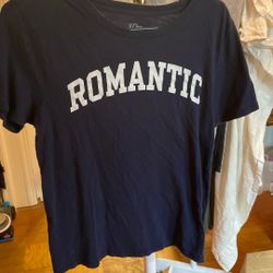 J. Crew Vintage Cotton "Romantic" crewneck T-shirt.  