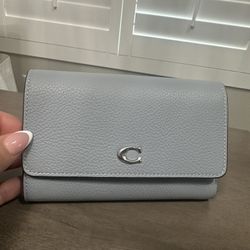 Authentic Coach Snap On Wallet For Women