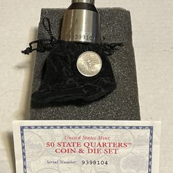 50 State Quarter Coin & Die Set Pennsylvania 1999-P