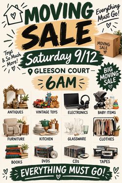Moving Sale
