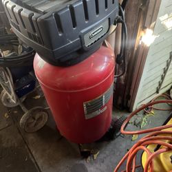 Husky 33 gallon air compressor 