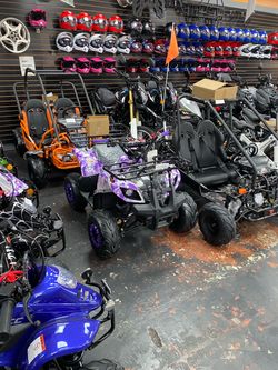 Dirt bike, go kart, ATV