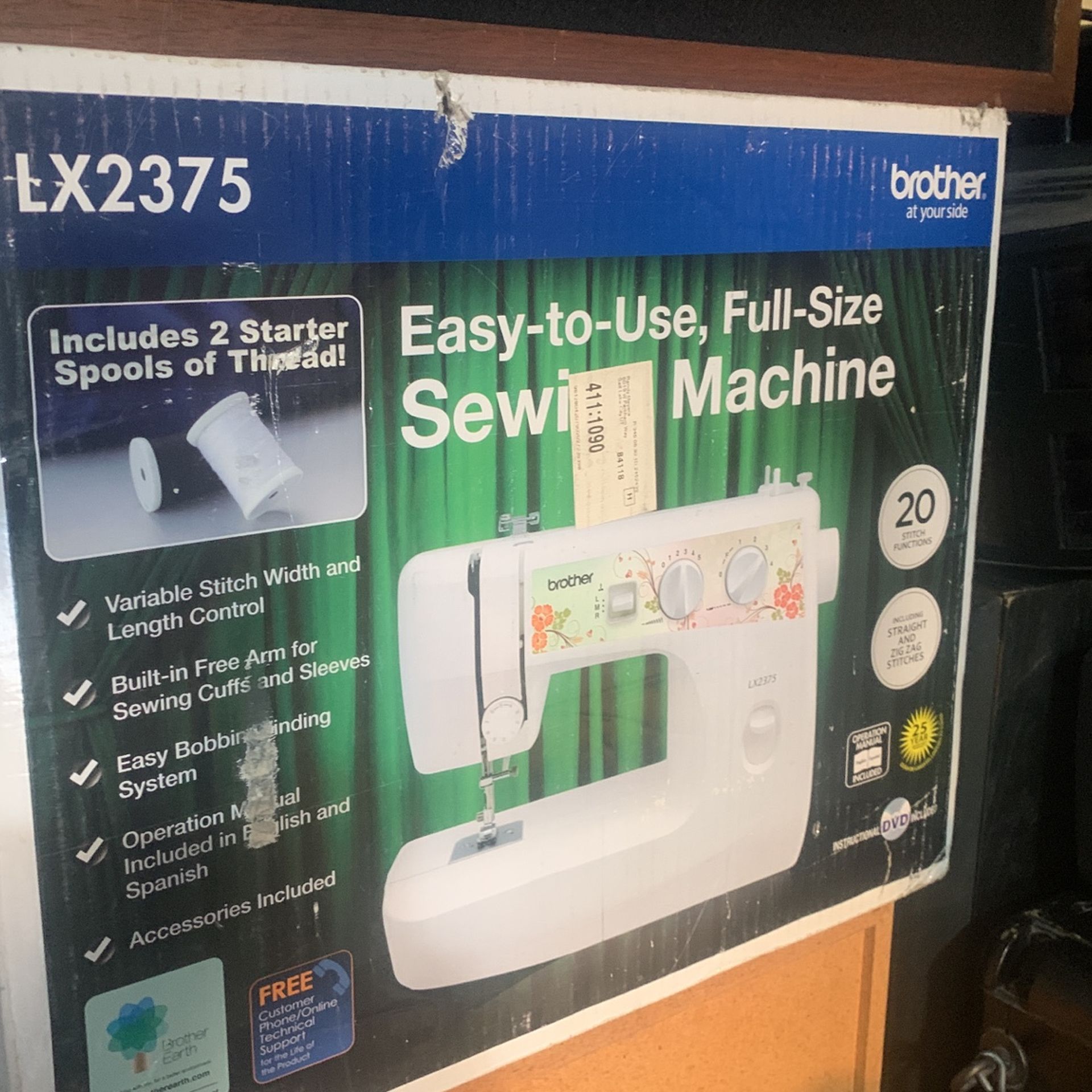 Brother LX2375 Easy To use Full Size Sewing Machine