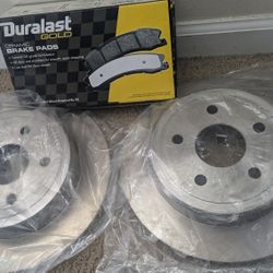 Rear Brake Pads And Rotors 