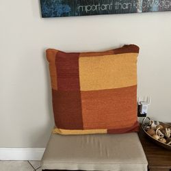 New West Elm Large Decorative Pillow ( Only One ) 