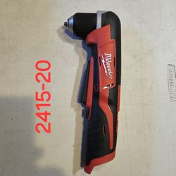 Milwaukee
M12 12V Lithium-Ion Cordless 3/8 in. Right Angle Drill (Tool-Only)