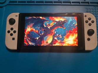 Nintendo Switch with games