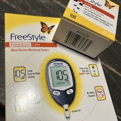 Test Strips And Monitor 