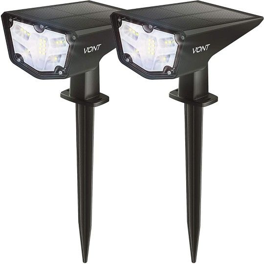 Solar LED Lights New In Box 2 Pack