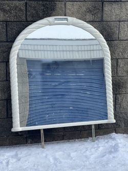 manufactured wood decorative mirror