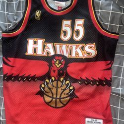 Mutumbo Atlanta Hawks Jersey Size Large