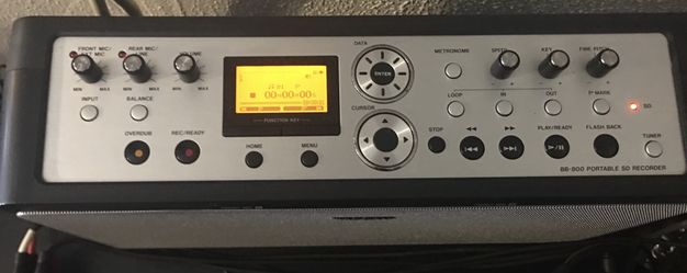 Tascam BB-800 SD Digital Audio Recorder Portable Speaker