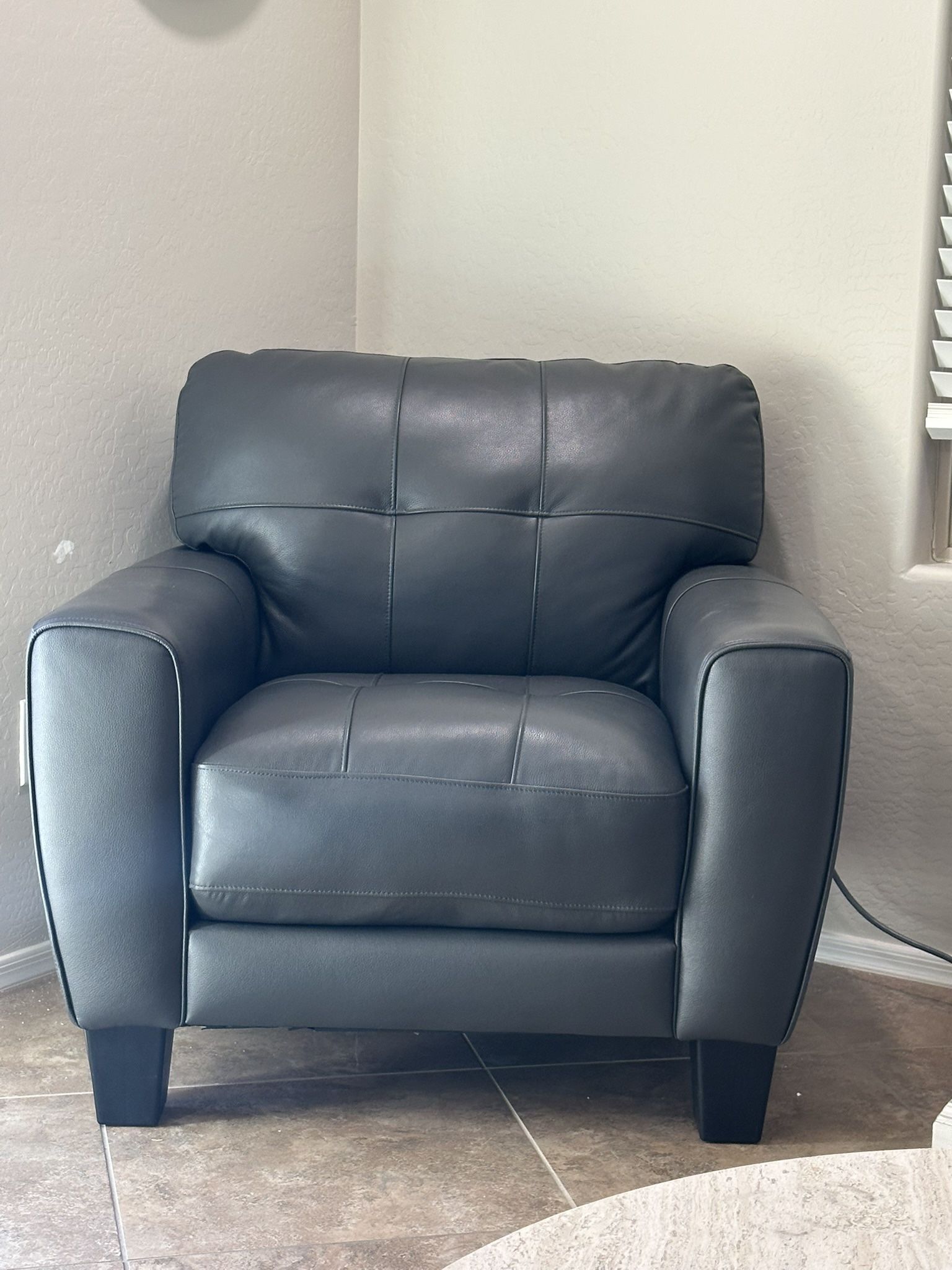 Leather Couch And Chair
