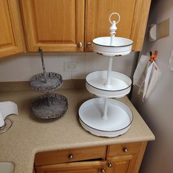 A Three And Two Tier Stand 