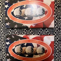 2000-2001 denver mint edition state quarters collection