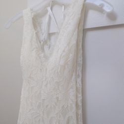 David bridal wedding dress size 0
