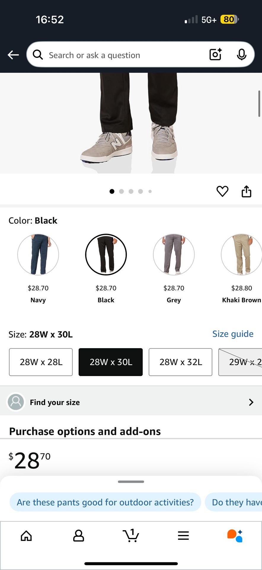 Amazon Golf Pants
