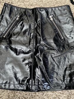 leather skirt forever 21