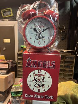 Angel Retro Rally Monkey Clock