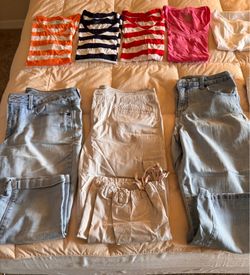 Women’s Clothing, Pants and Shirts