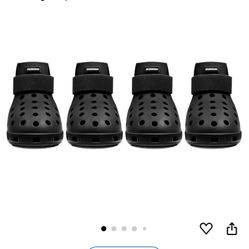 Dog Boots Black New 