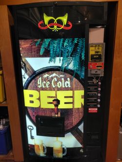 Dixie Narco beverage vending machine
