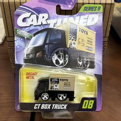 Car tuned diecast ct box truck series 9