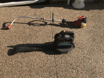 Leaf blower and weed trimmer Selling as is